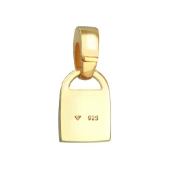 Elli "Anhänger | Amazonit ( Blau )< Edelsteine|Vergoldet