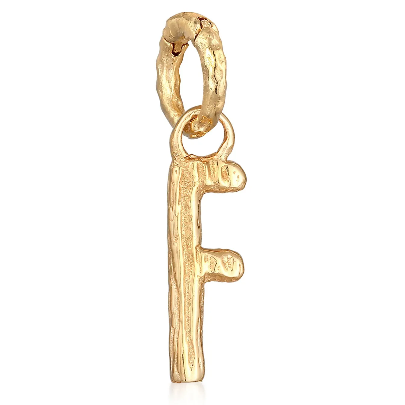 Elli "Anhänger F Organic< Personalisierter Schmuck|Anhänger & Charms
