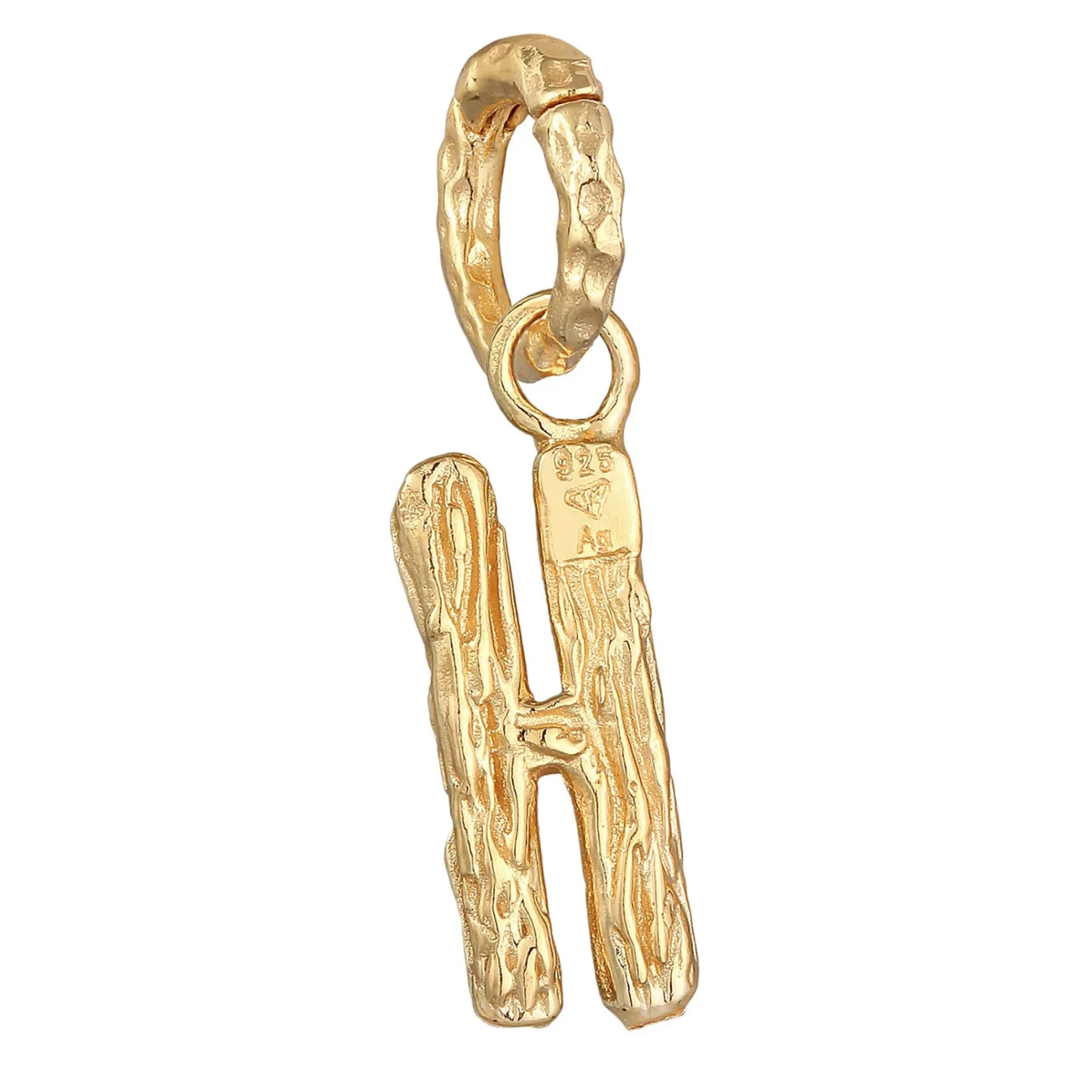Elli "Anhänger H Organic< Personalisierter Schmuck|Anhänger & Charms