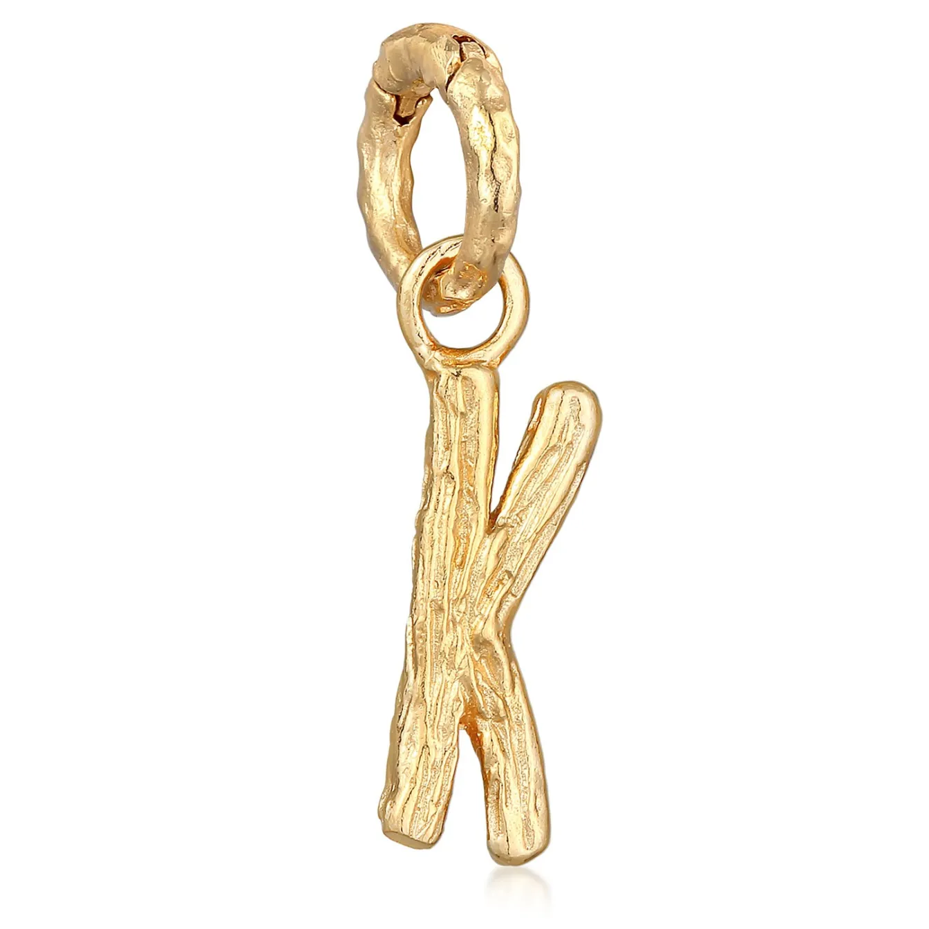 Elli "Anhänger K Organic< Personalisierter Schmuck|Anhänger & Charms