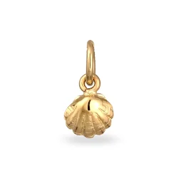 Elli "Anhänger Muschel< Vergoldet|Anhänger & Charms