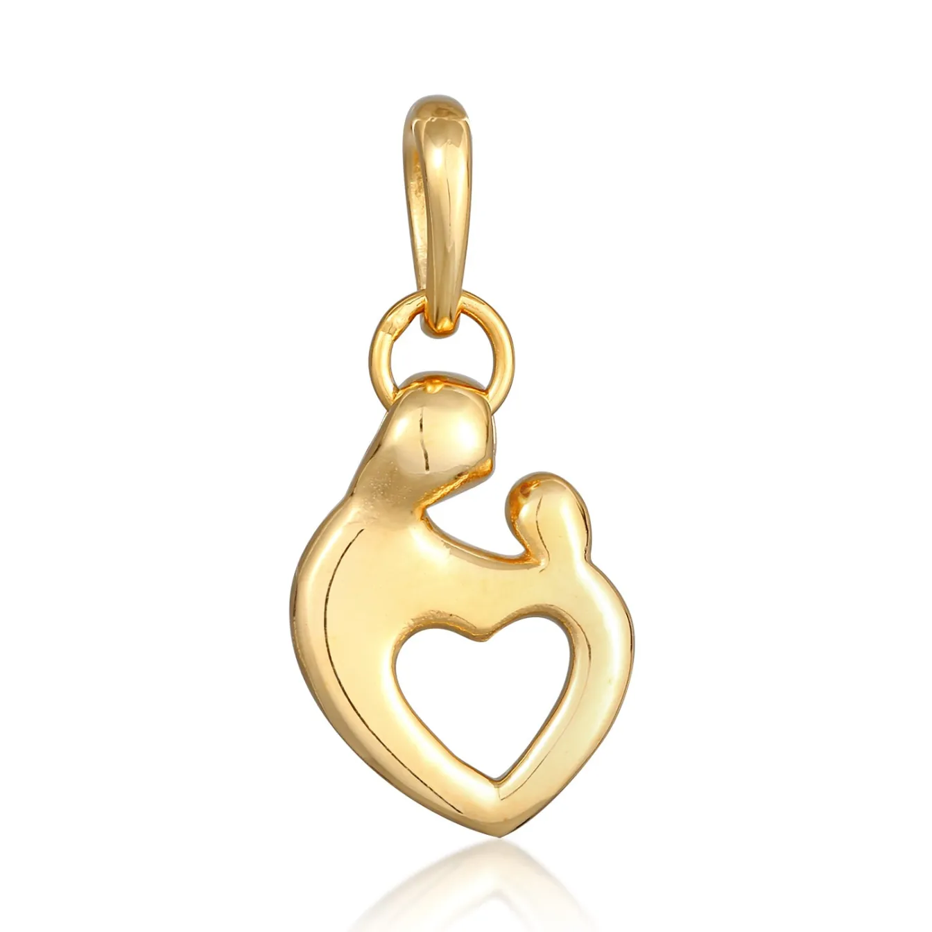 Elli "Anhänger Mutter Kind< Symbol-schmuck|Herz-schmuck