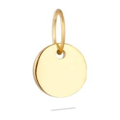 Elli "Anhänger Plättchen< Anhänger & Charms|Echtgold