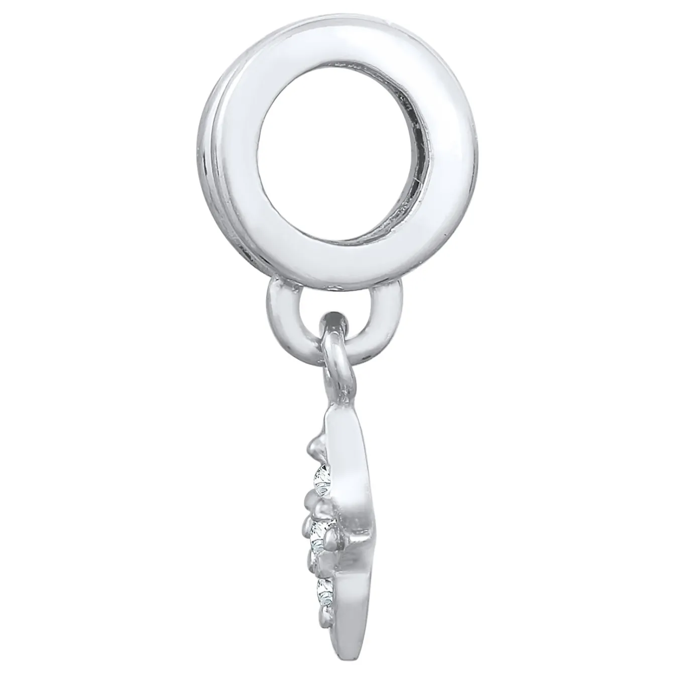 Elli "Anhänger Stern | Kristall (Weiß)< Anhänger & Charms|Vergoldet