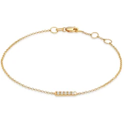 Elli "Armband | Diamant ( Weiß, 0,075 ct )< Diamanten|Armbänder