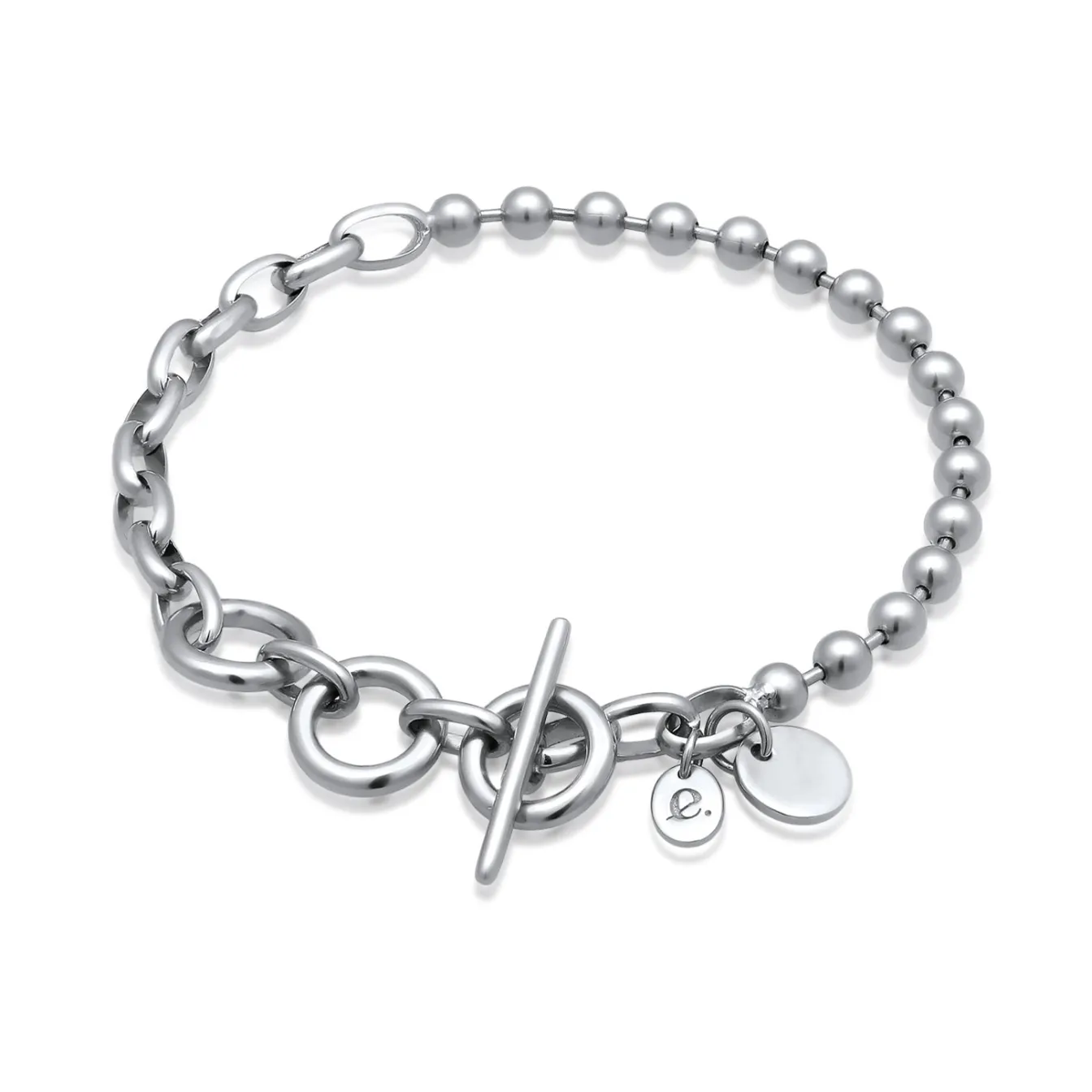 Elli "Armband | Glieder Kugel Design< Vergoldet|Armbänder