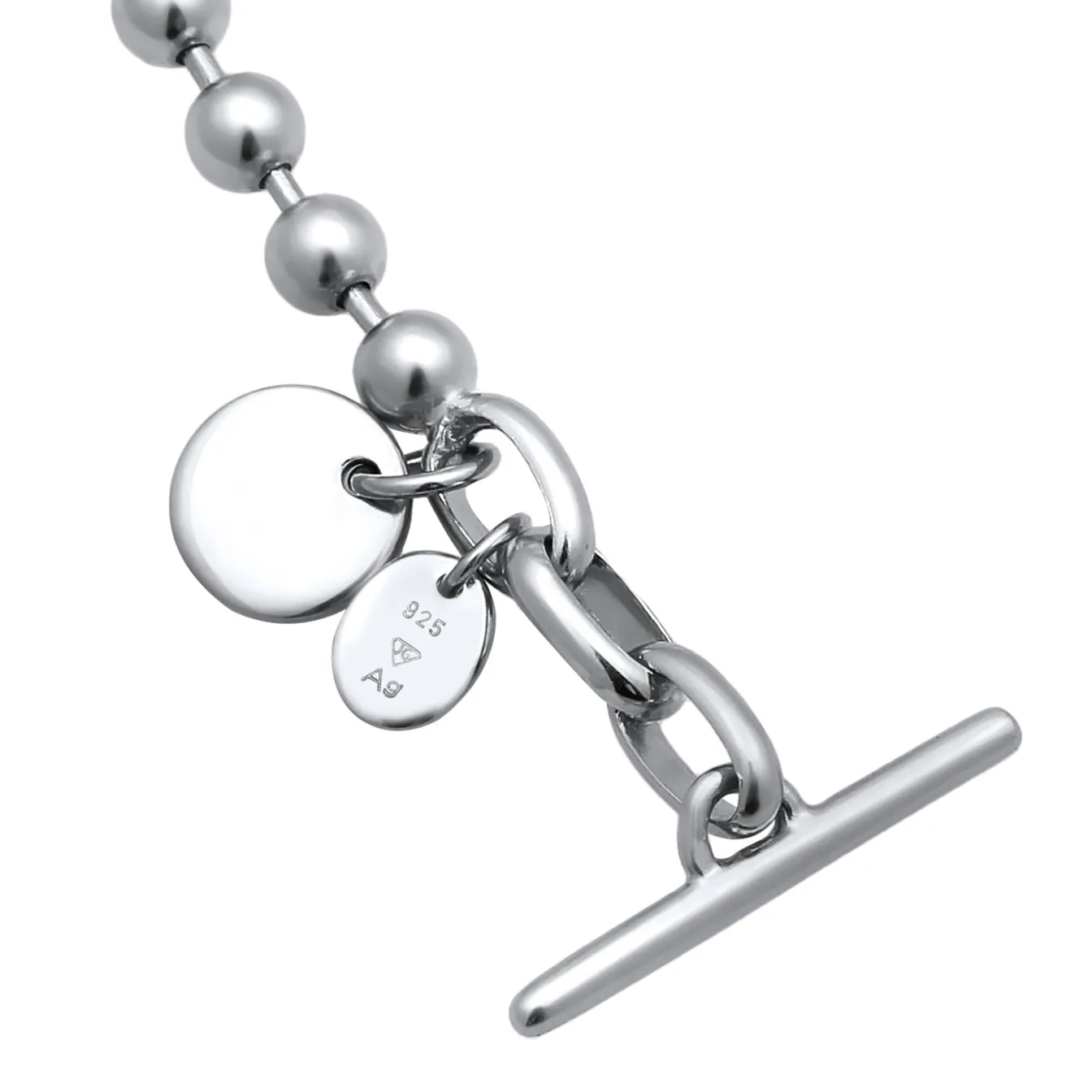 Elli "Armband | Glieder Kugel Design< Vergoldet|Armbänder
