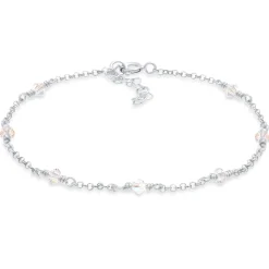 Elli "Armband | Kristall ( Weiß )< Armbänder|Vergoldet