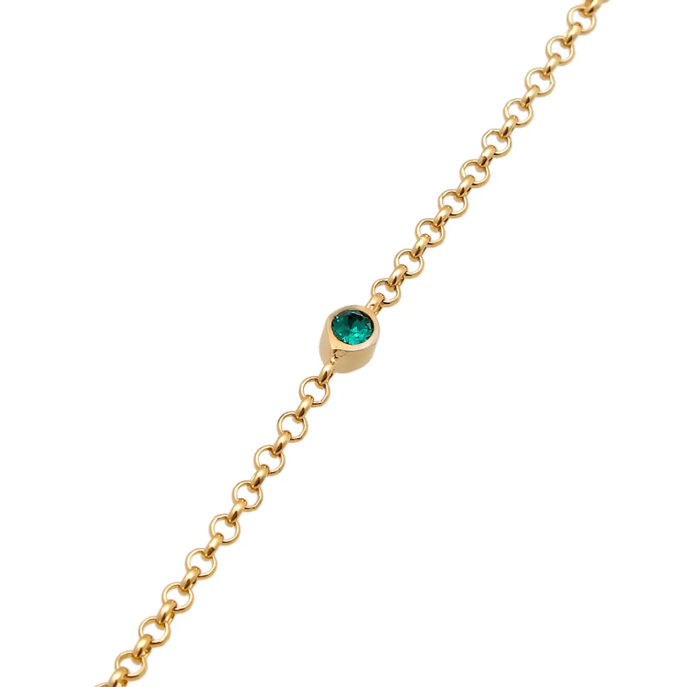 Elli "Armband | Kristall (Weiß)< Armbänder|Vergoldet
