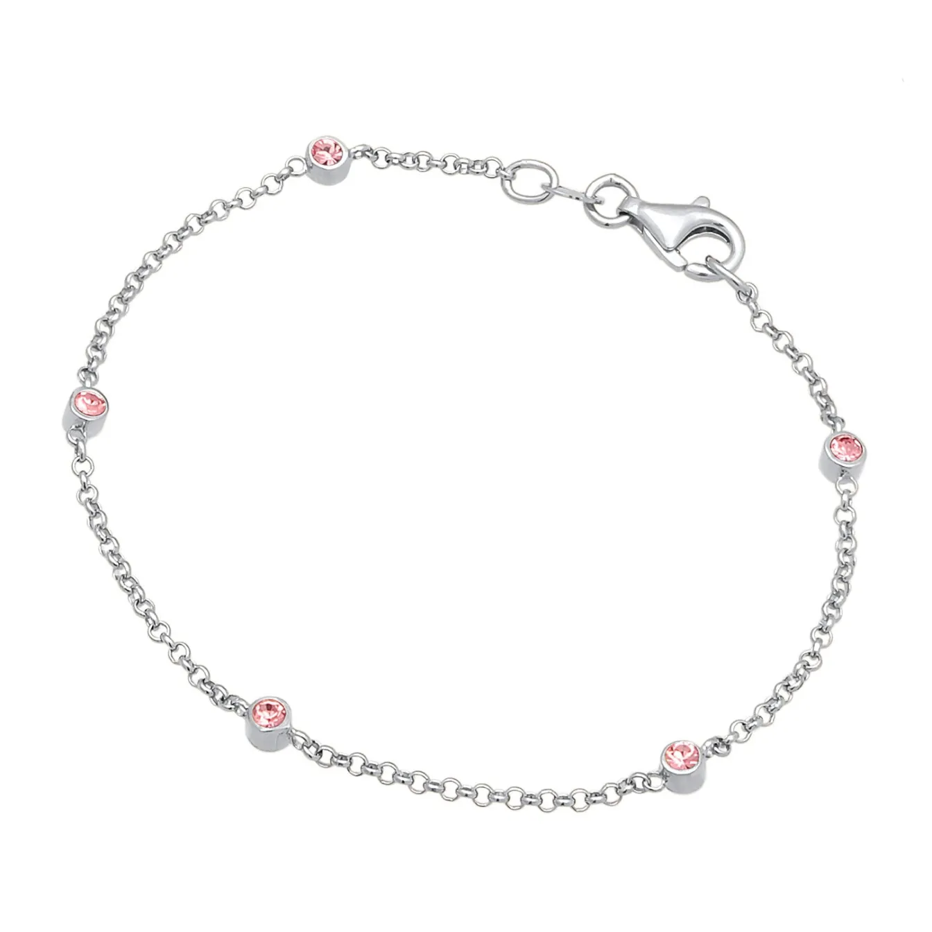 Elli "Armband | Kristall (Weiß)< Armbänder|Vergoldet