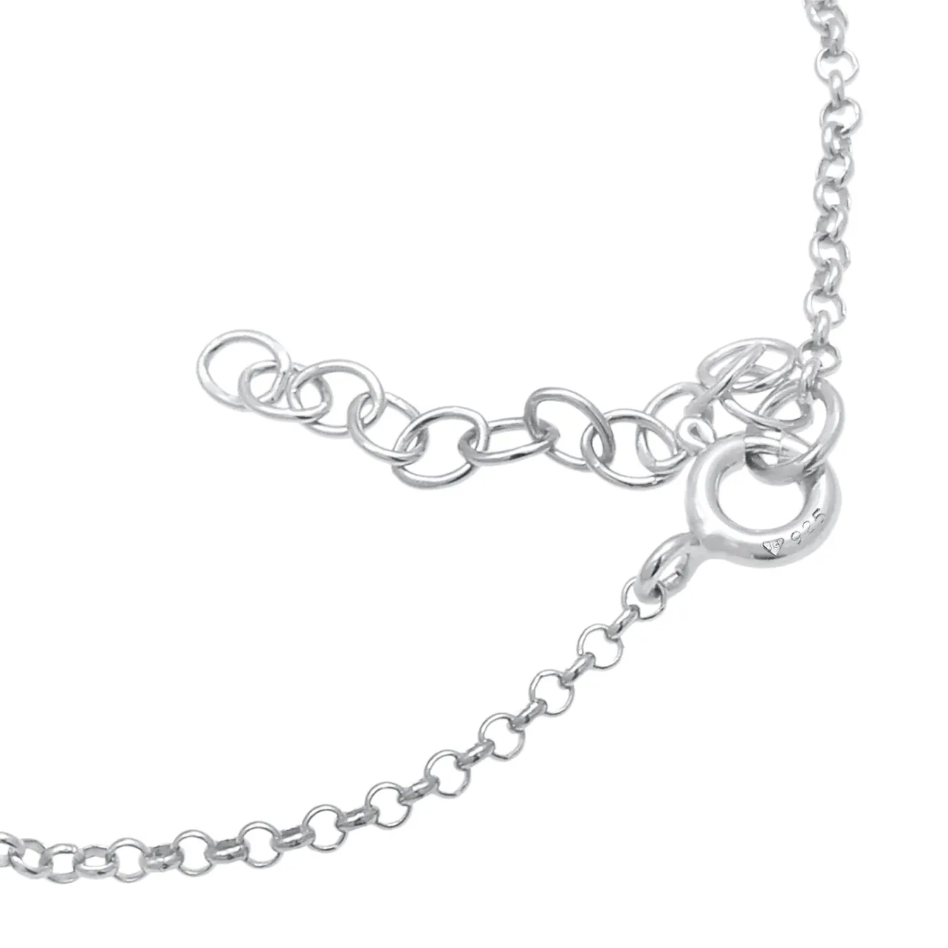 Elli "Armband | Kristall (Weiß)< Armbänder|Silber