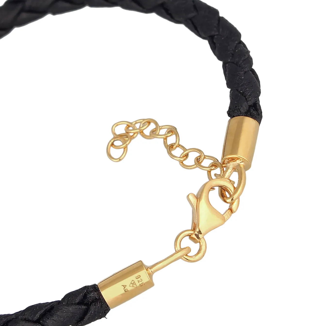 Elli "Armband | Kunstleder< Armbänder|Vergoldet