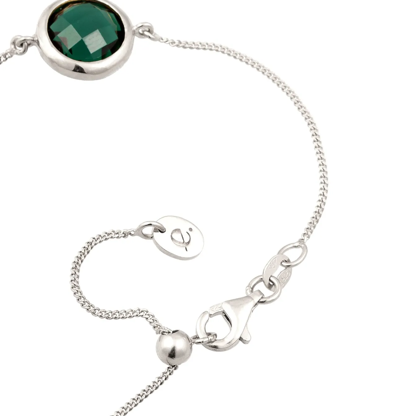 Elli "Armband | Quarz (Grün) & Süßwasserperle< Vergoldet|Perlen