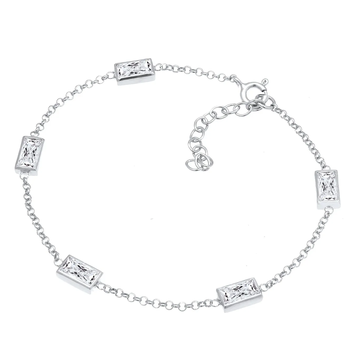 Elli "Armband | Zirkonia ( Weiß )< Letzte Chance|Armbänder