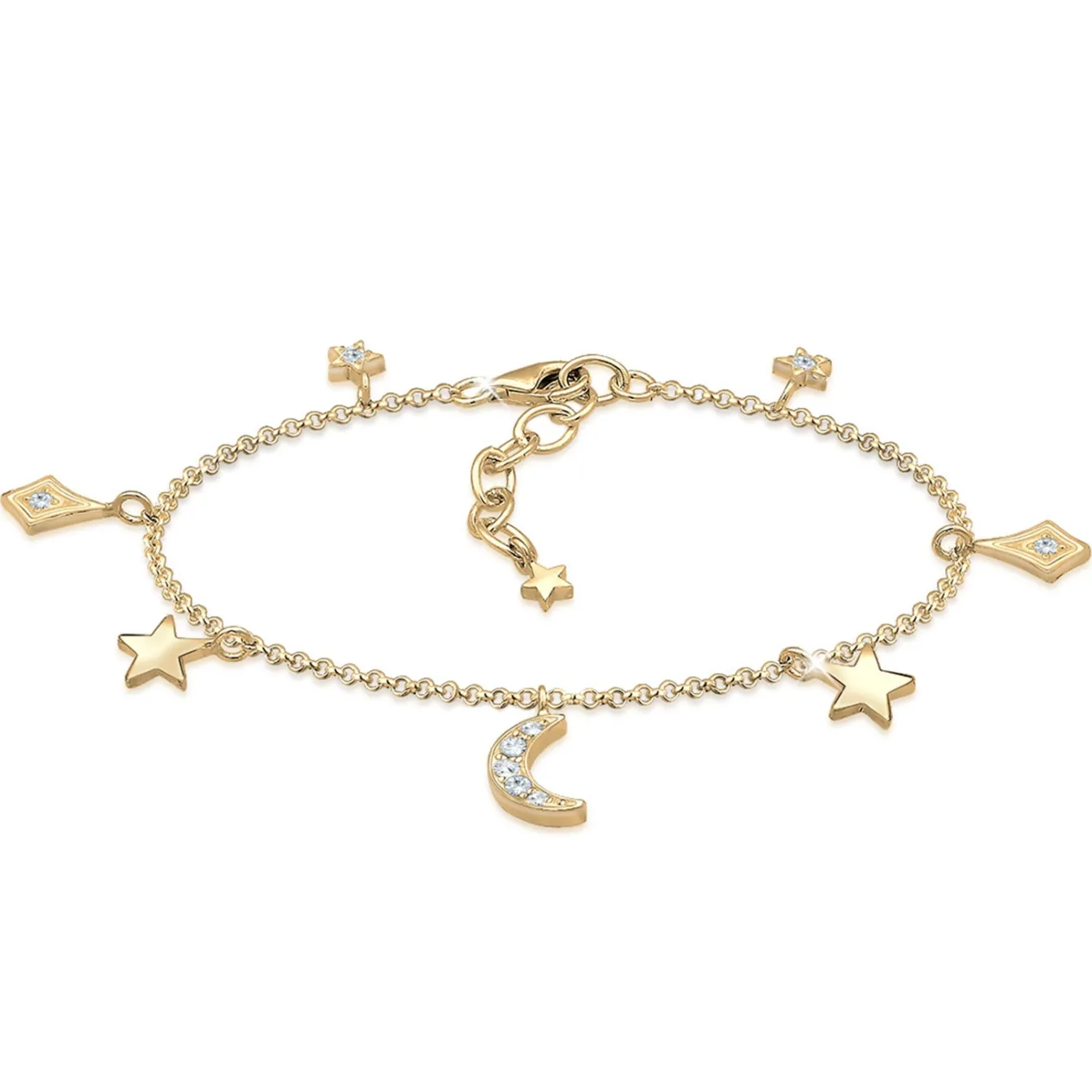 Elli "Armband Astro | Kristall ( Weiß )< Symbol-schmuck|Armbänder