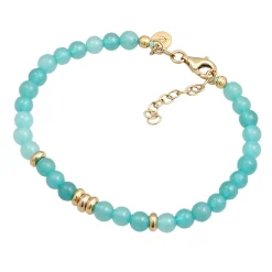 Elli "Armband Beads | Amazonit (Türkis)< Armbänder
