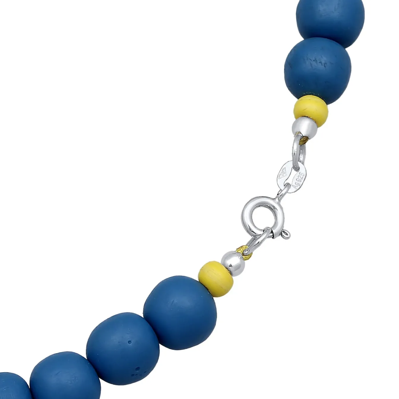 Elli "Armband Beads | Harzperlen (Blau)< Perlen|Halsketten