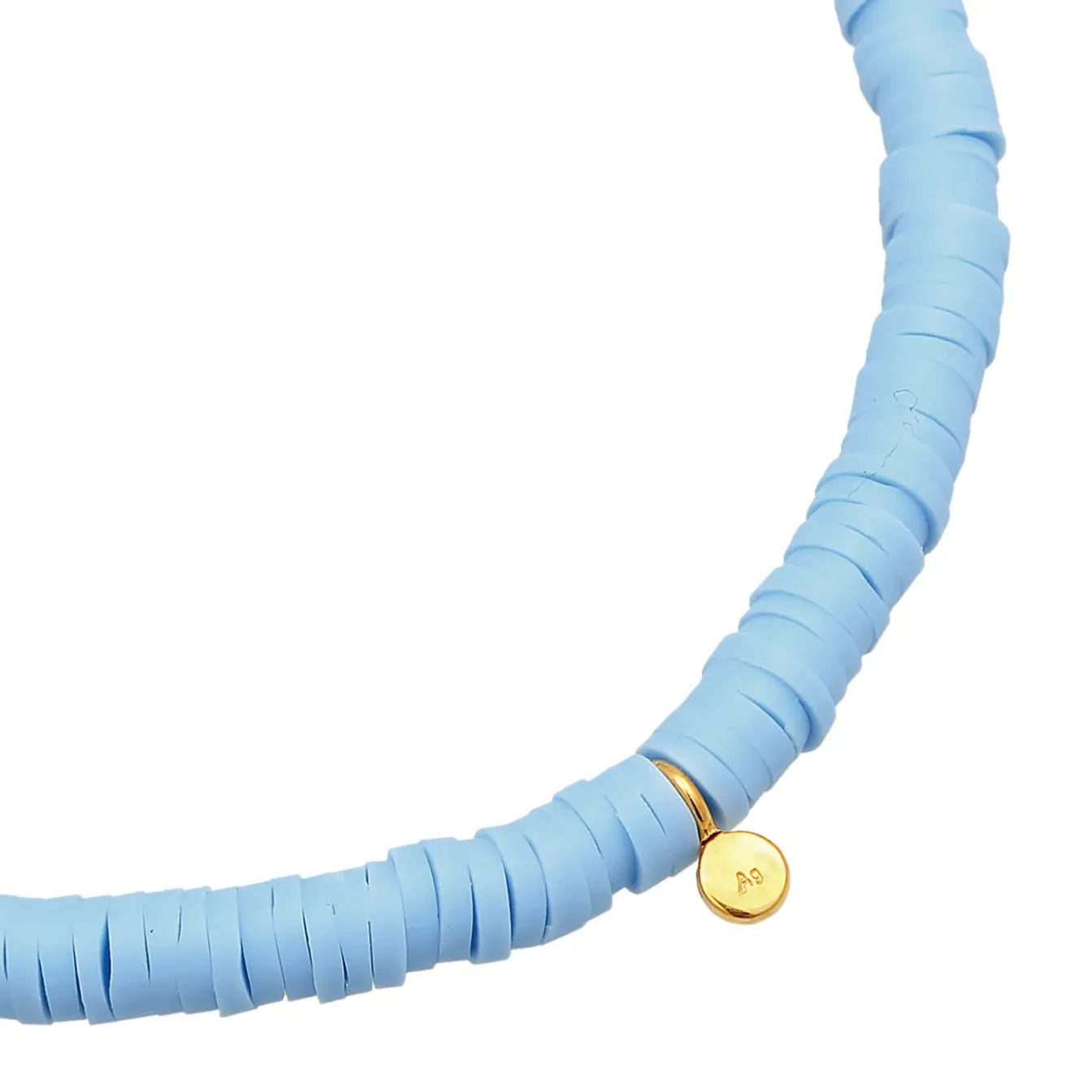 Elli "Armband Beads | Heishi Perlen (Blau)< Perlen|Armbänder