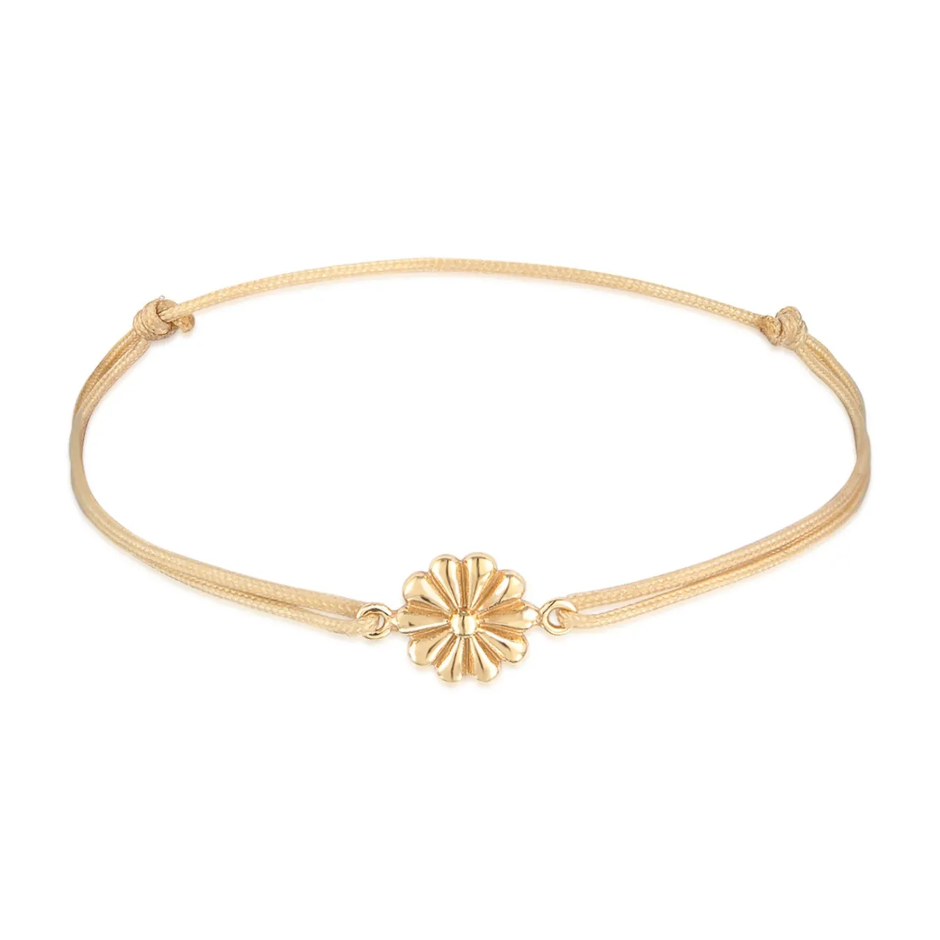 Elli "Armband Blumen Anhänger | Nylon< Symbol-schmuck|Armbänder