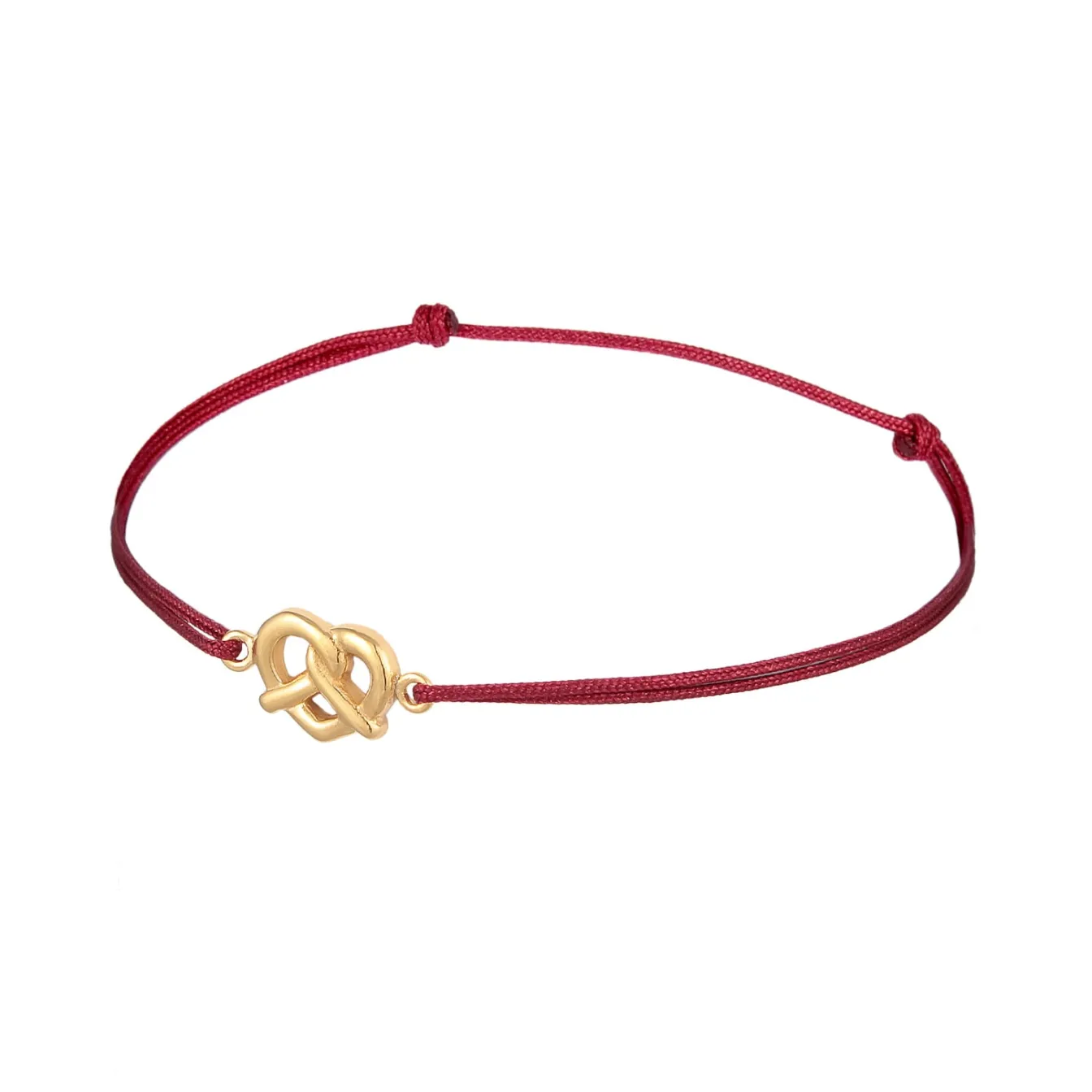 Elli "Armband Brezel< Armbänder|Vergoldet