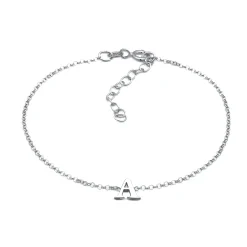 Elli "Armband Buchstabe A< Personalisierter Schmuck|Armbänder