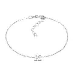 Elli "Armband Buchstabe K< Personalisierter Schmuck|Armbänder