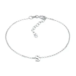 Elli "Armband Buchstabe S< Personalisierter Schmuck|Armbänder
