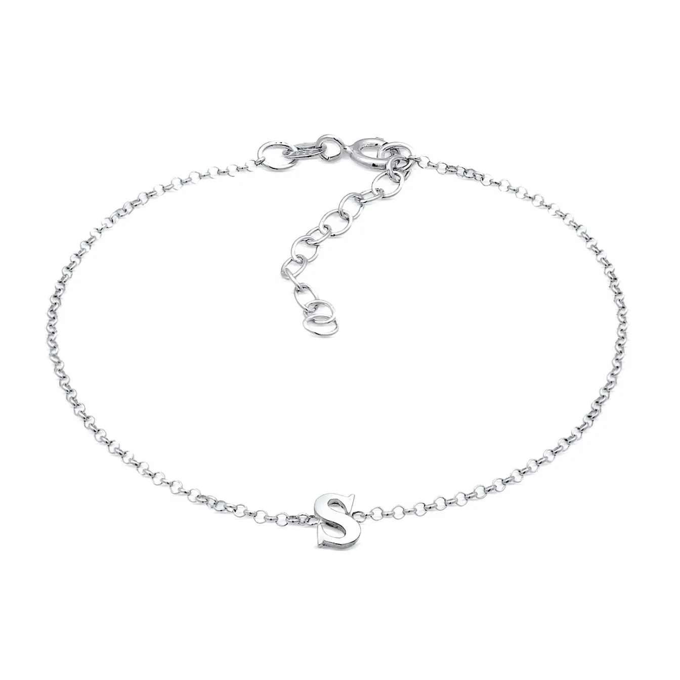 Elli "Armband Buchstabe S< Personalisierter Schmuck|Armbänder