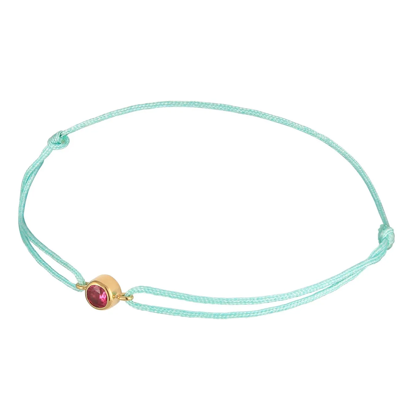 Elli "Armband Edelstein | Synth. Rubin (Rot)< Edelsteine|Armbänder