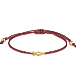 Elli "Armband Fisch | Nylon (Blau)< Roségold|Armbänder