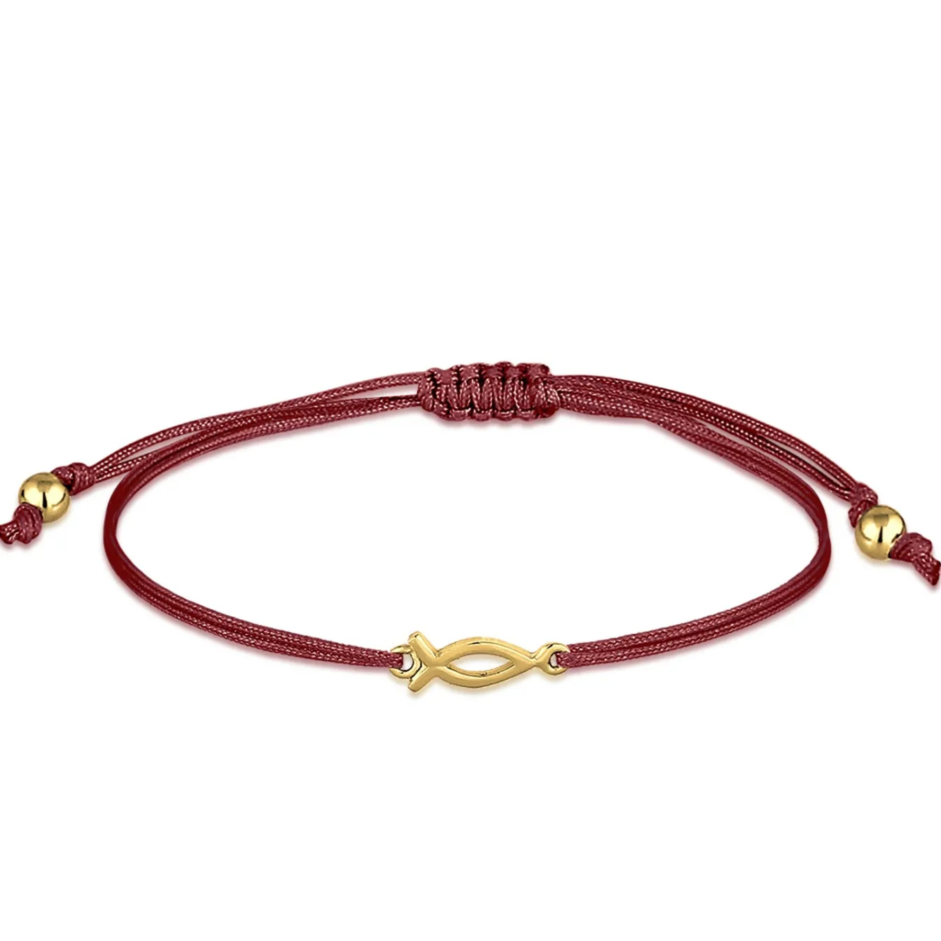 Elli "Armband Fisch | Nylon (Blau)< Roségold|Armbänder