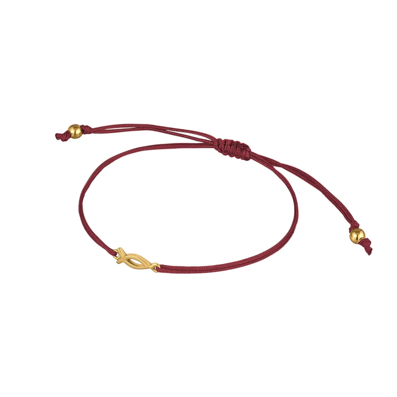Elli "Armband Fisch | Nylon (Blau)< Roségold|Armbänder