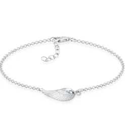 Elli "Armband Flügel< Armbänder|Vergoldet