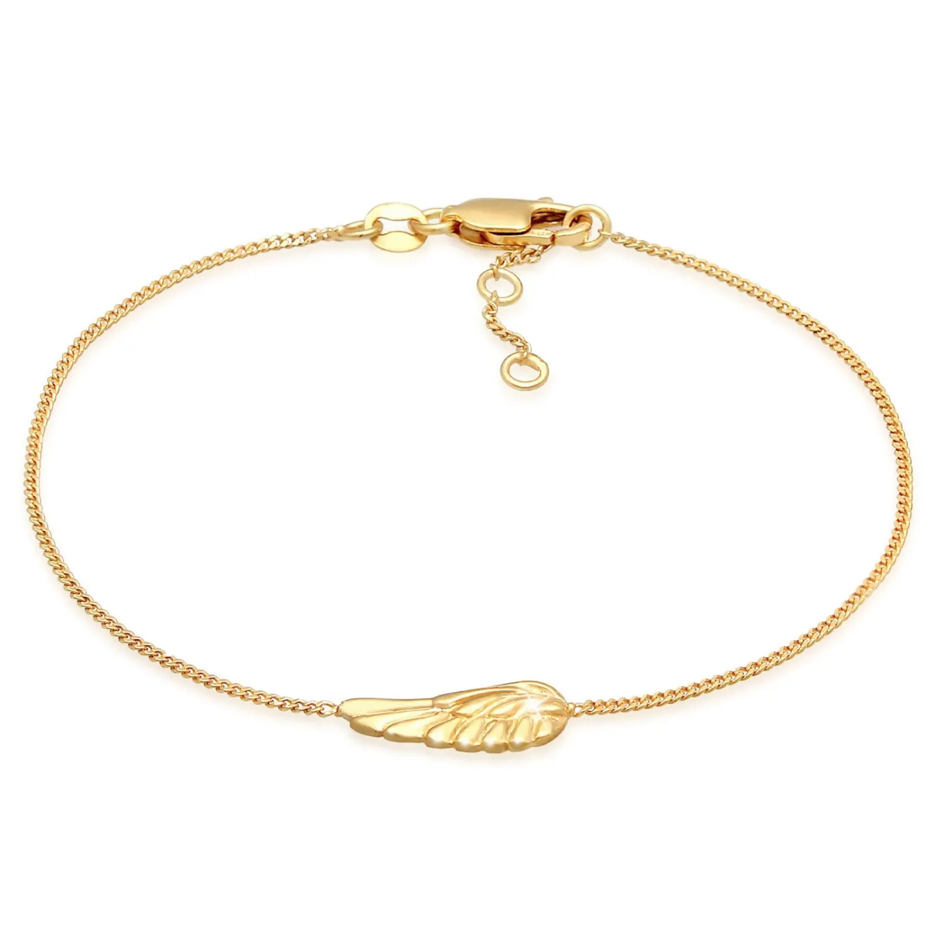 Elli "Armband Flügel< Armbänder|Echtgold