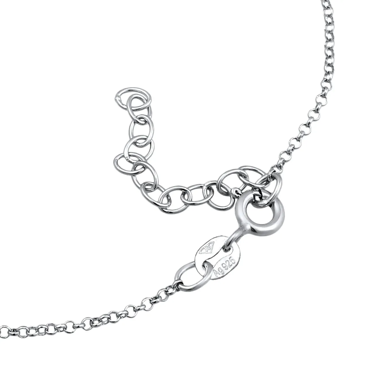 Elli "Armband Handchain | Kristalle (Grün)< Armbänder|Vergoldet