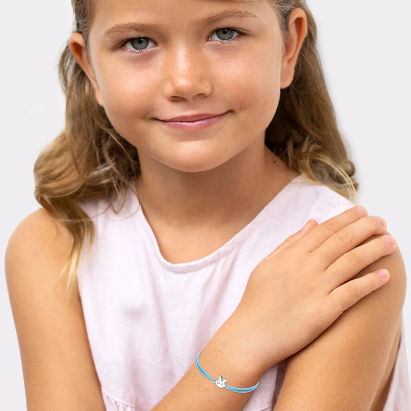 Elli "Armband Hase | Kristall (Weiß)<Kinder Kinderschmuck