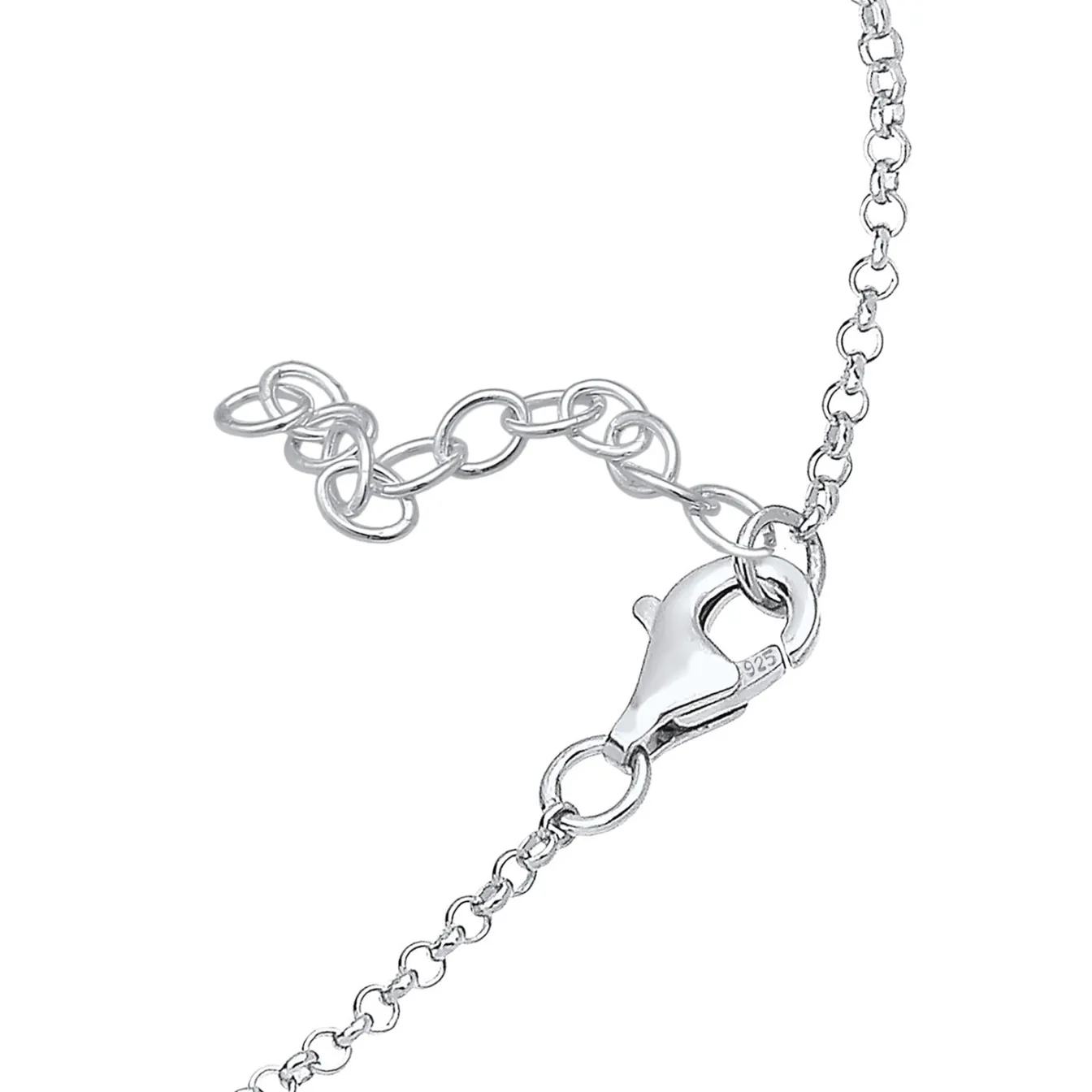 Elli "Armband Herz | Diamant ( Weiß, 0,015 ct )< Vergoldet|Silber