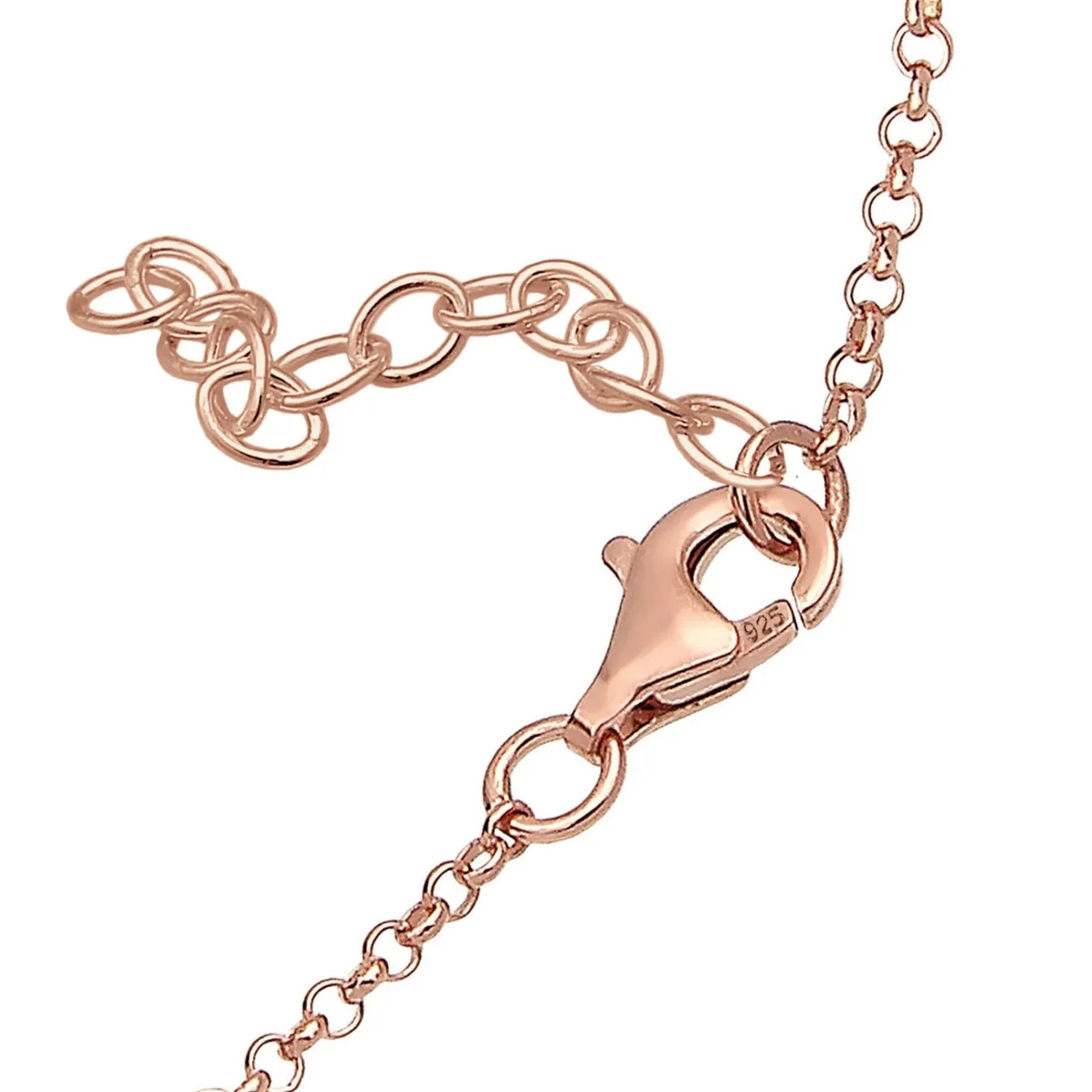 Elli "Armband Herz | Diamant ( Weiß, 0,015 ct )< Vergoldet|Silber