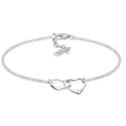 Elli "Armband Herz | Diamant ( Weiß, 0,015 ct )< Roségold|Symbol-schmuck
