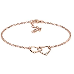 Elli "Armband Herz | Diamant ( Weiß, 0,015 ct )< Roségold|Symbol-schmuck