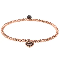 Elli "Armband Herz | Kristall ( Weiß )< Symbol-schmuck|Herz-schmuck