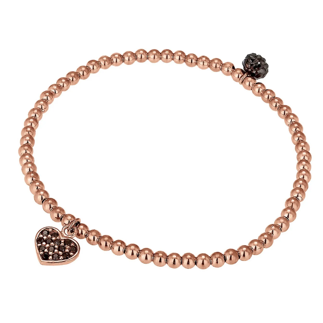 Elli "Armband Herz | Kristall ( Weiß )< Symbol-schmuck|Herz-schmuck