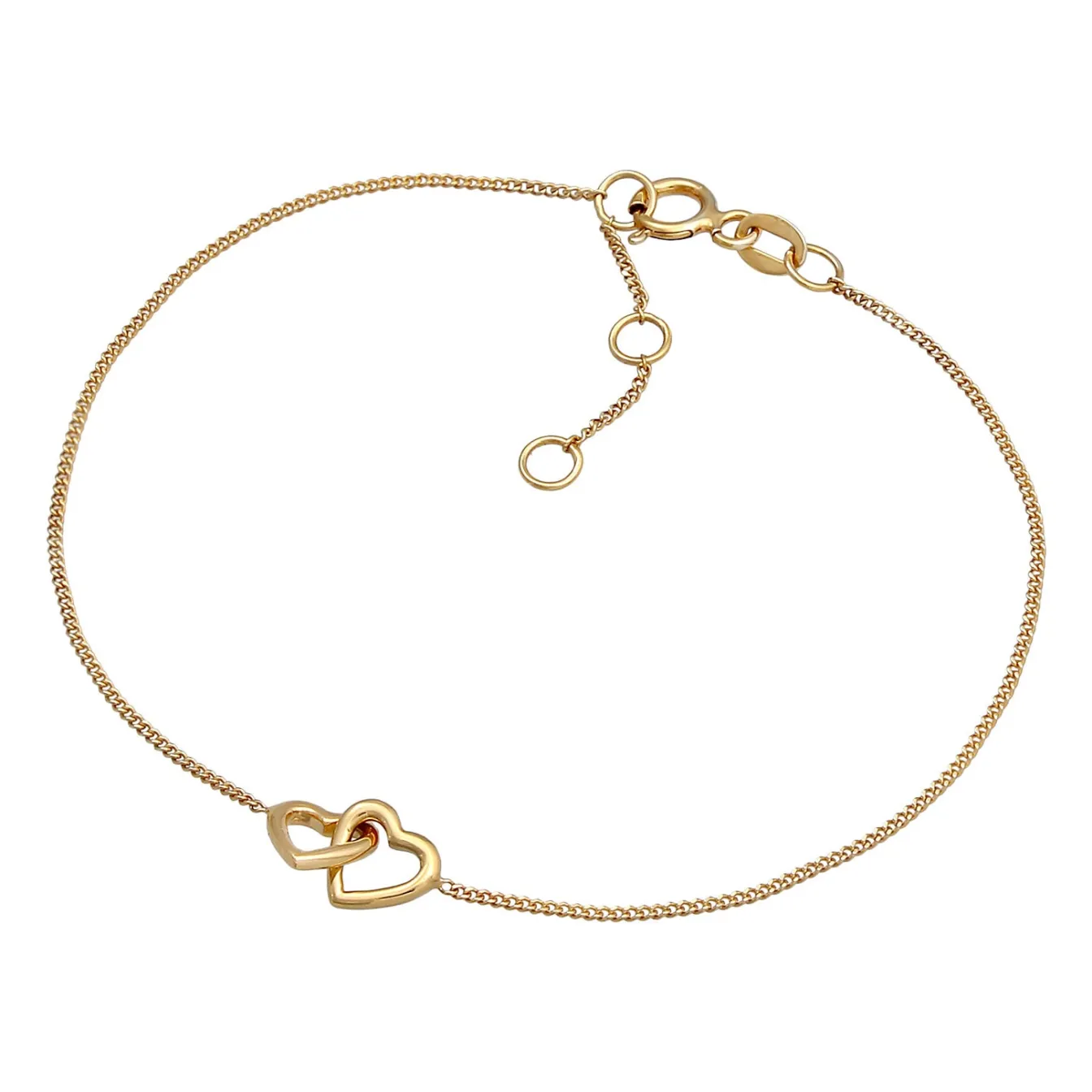 Elli "Armband Herz Verschlungen< Symbol-schmuck|Herz-schmuck