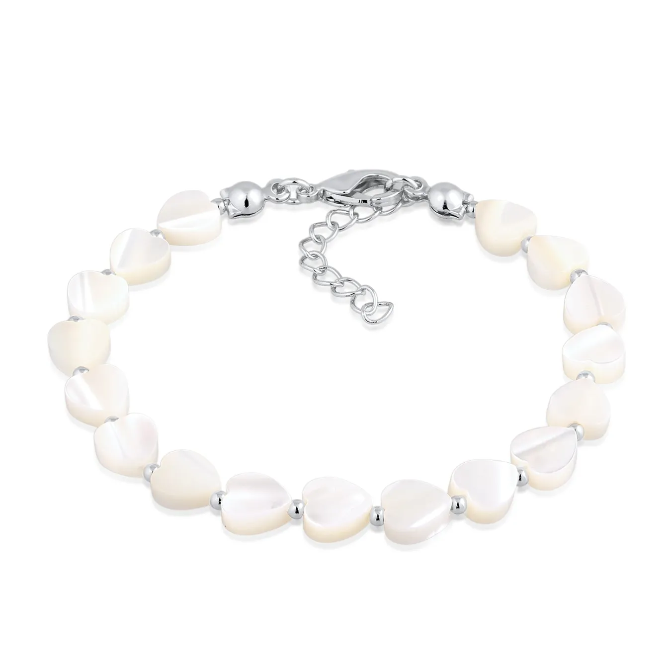 Elli "Armband Herzen | Muschel< Symbol-schmuck|Herz-schmuck
