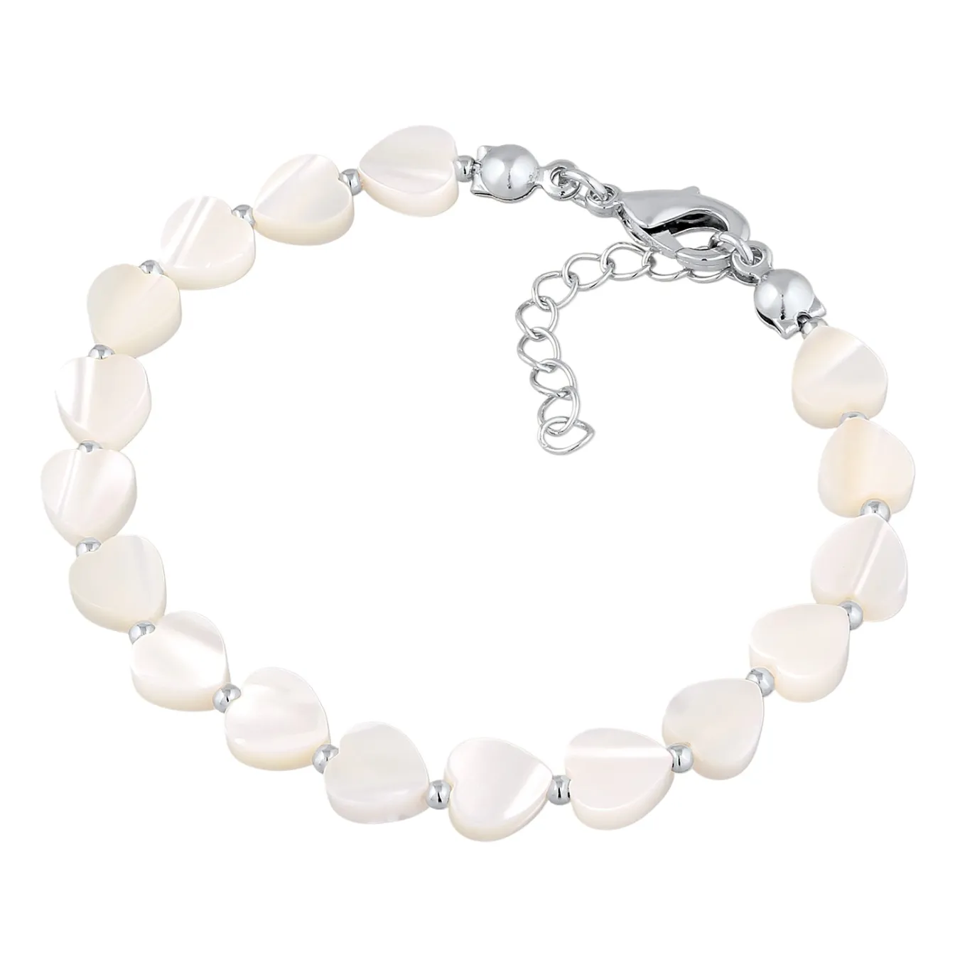 Elli "Armband Herzen | Muschel< Symbol-schmuck|Herz-schmuck