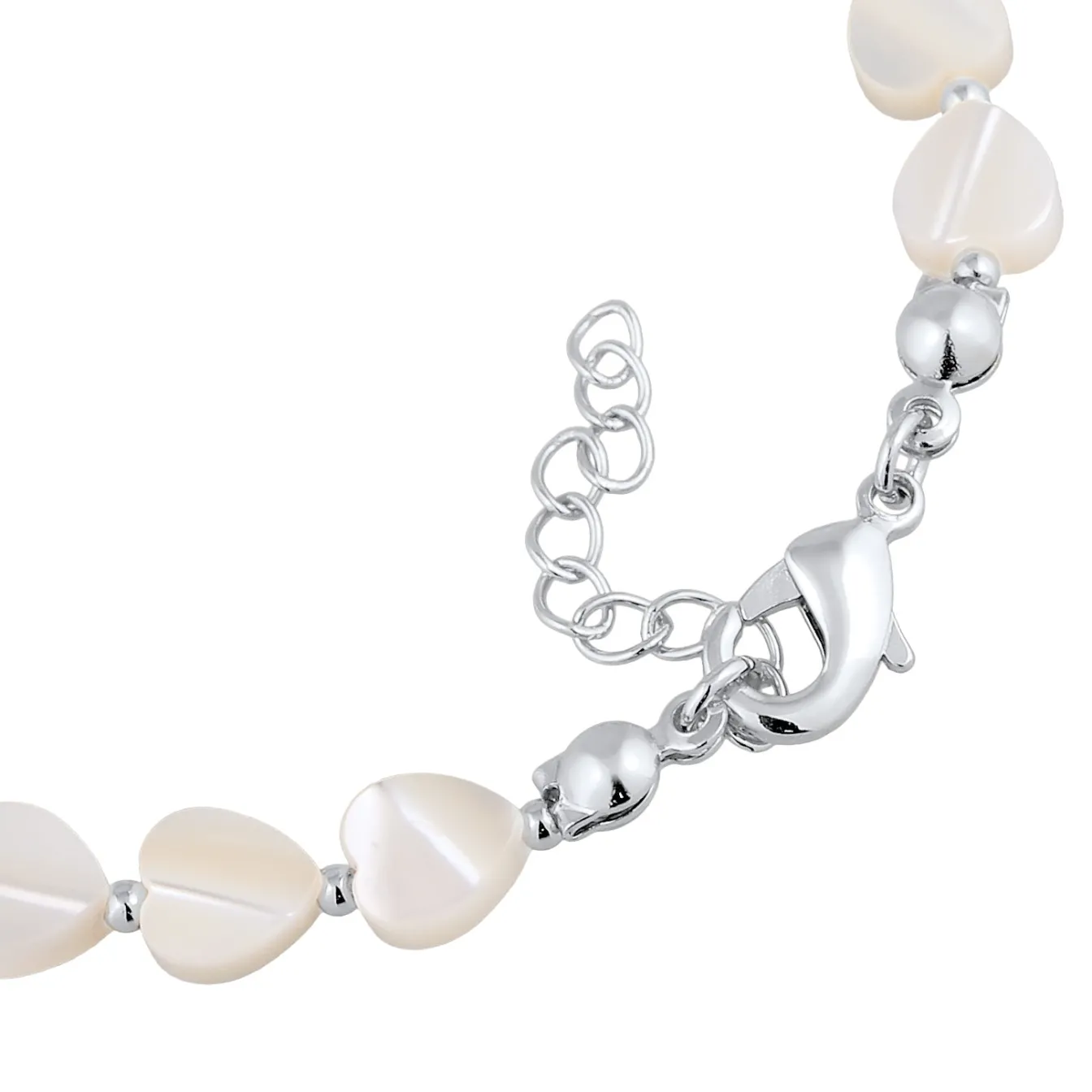 Elli "Armband Herzen | Muschel< Symbol-schmuck|Herz-schmuck