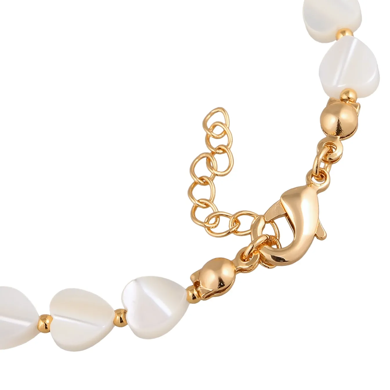 Elli "Armband Herzen | Muschel< Symbol-schmuck|Herz-schmuck