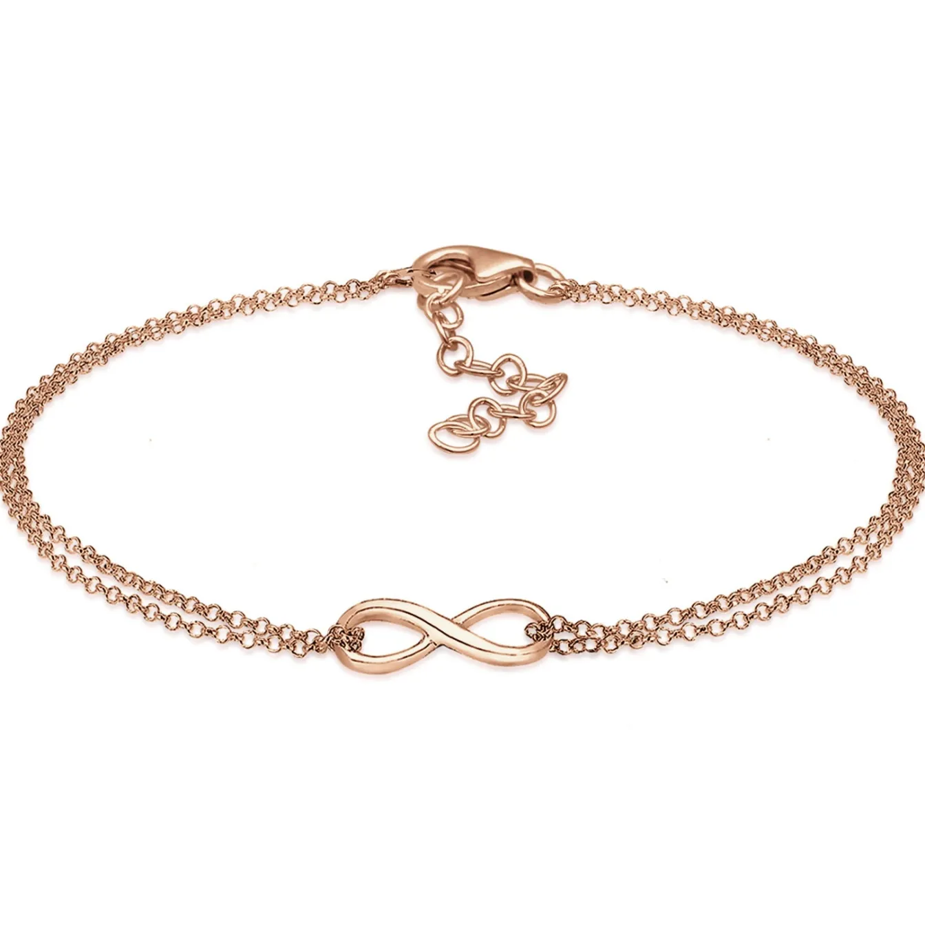 Elli "Armband Infinity< Roségold|Symbol-schmuck
