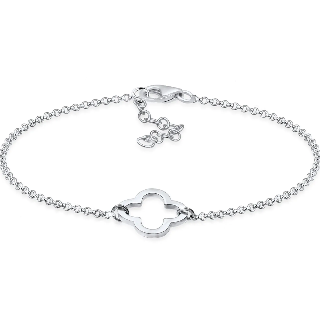 Elli "Armband Kleeblatt< Roségold|Symbol-schmuck