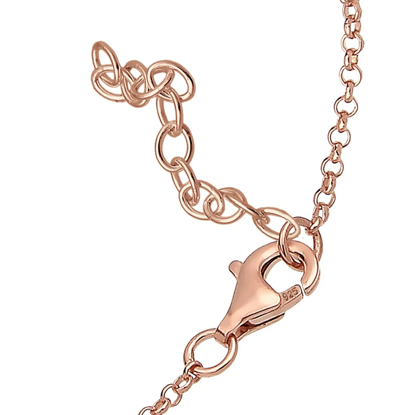 Elli "Armband Kleeblatt< Roségold|Symbol-schmuck